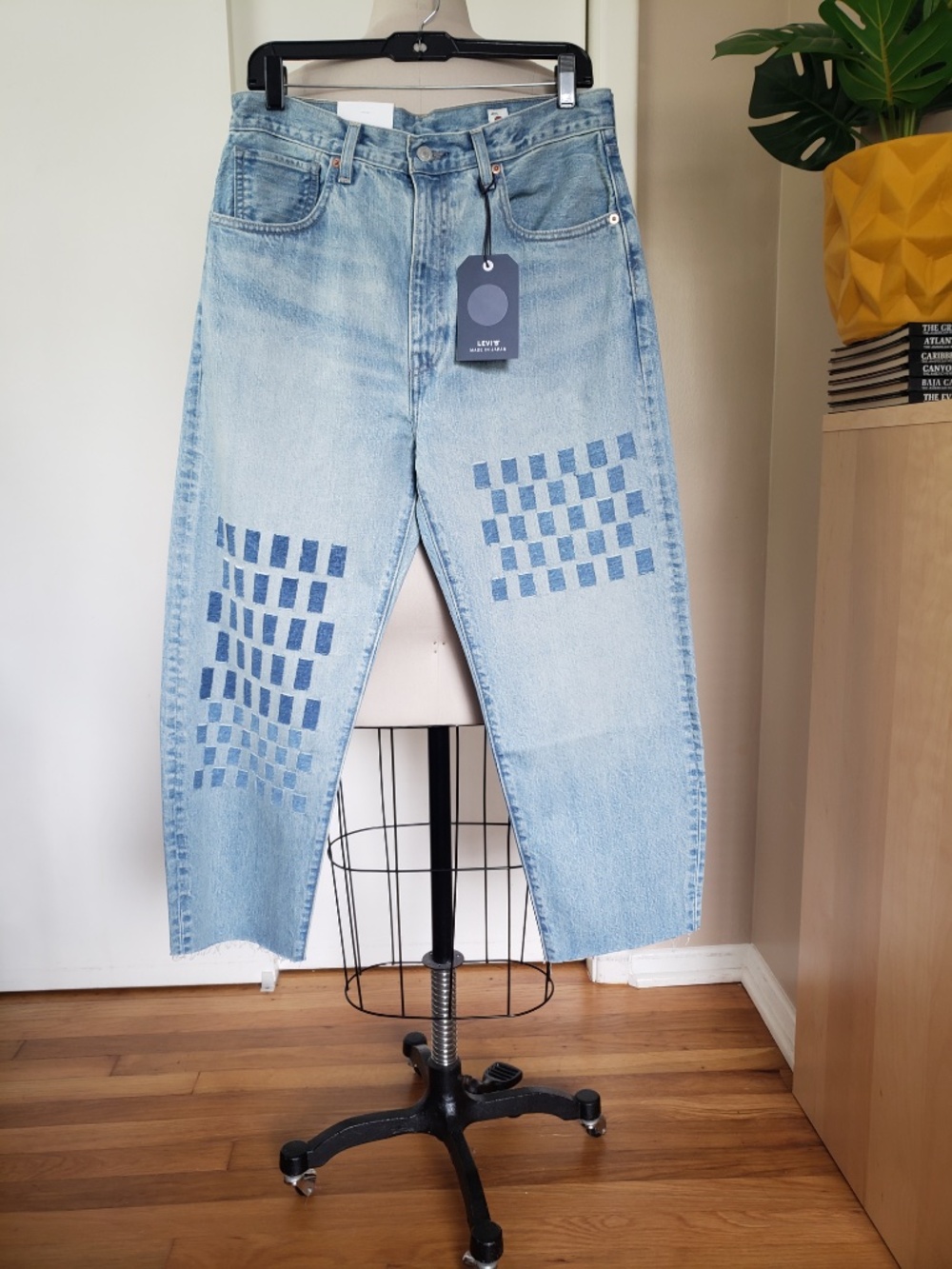 Levi's Premium Blue Label Barrel Jeans Size 29 NEW - Picture 14 of 15